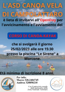 L’oratorio per lo sport: andiamo in canoa